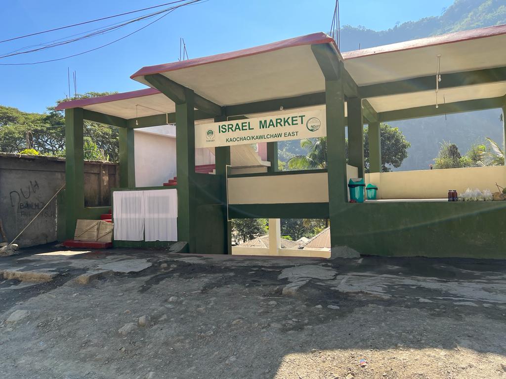 Newly constructed Israel market (Rural Haat) inaugurated at Kaochao East