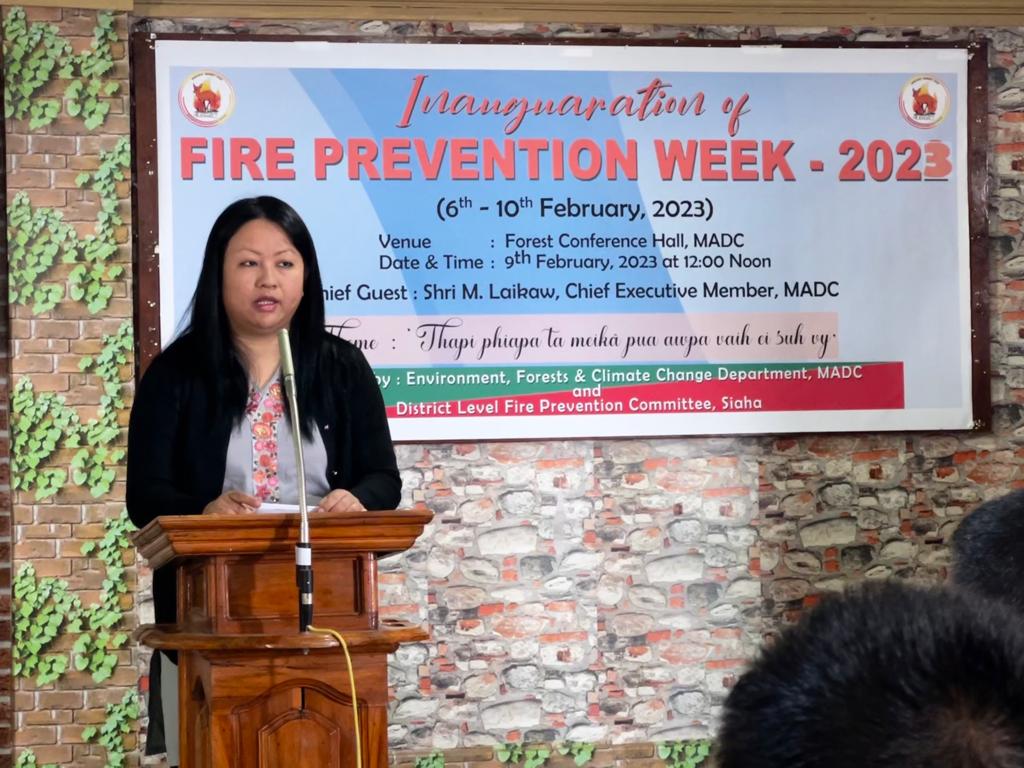 Puhpa M. Laikaw, CEM, MADC ta Fire Prevention Week 2023 hmâkhei