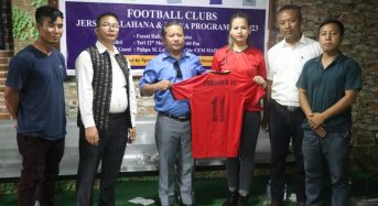 Puhpa M. Laikaw, Hon’ble CEM, MADC ta Football Jersey palâhâhna nata raina programme 2023 hmâkhei