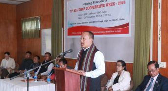 Puhpa Beirahmo Syhly, EM, MADC ta 71st All India Cooperative Week Closing Function Programme 2024 hmâkhei