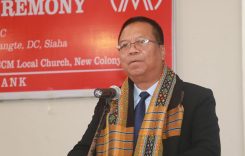 Puhpa M. Laikaw, Hon’ble CEM, MADC ta Mizoram Cooperative Apex Bank Branch thiehpa New Colony, Siaha liata pahy